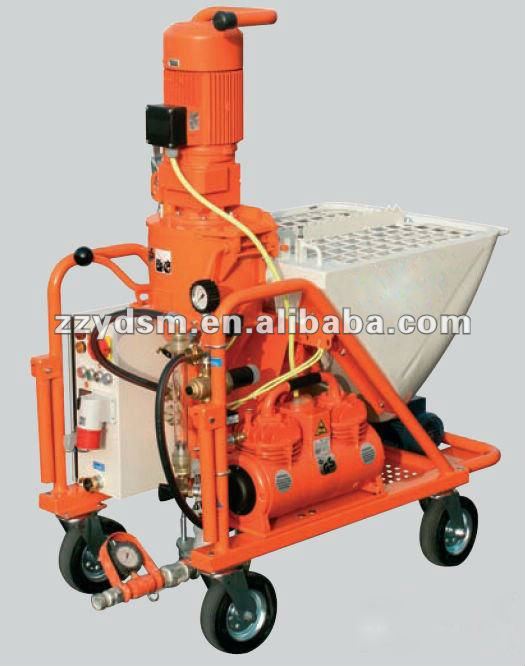 35L/min Portable concrete pump and spray machine/electronic plastering machine