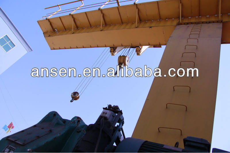 360 degree Pneumatic overhead Bridge jib Crane for mine