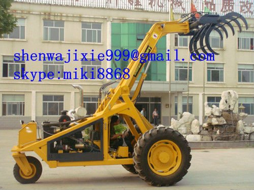 3wheel sugarcane loader with cummins engine