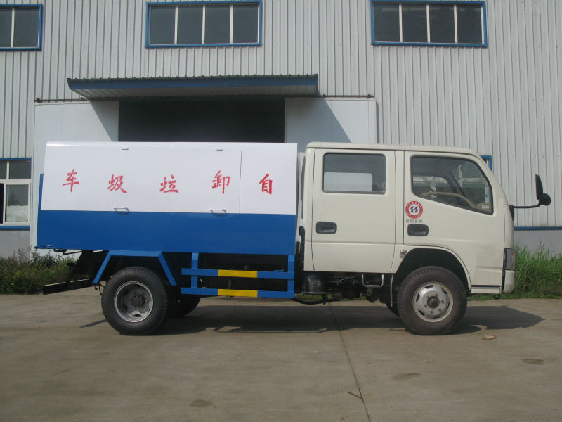 4*2 convenient small garbage truck for sale