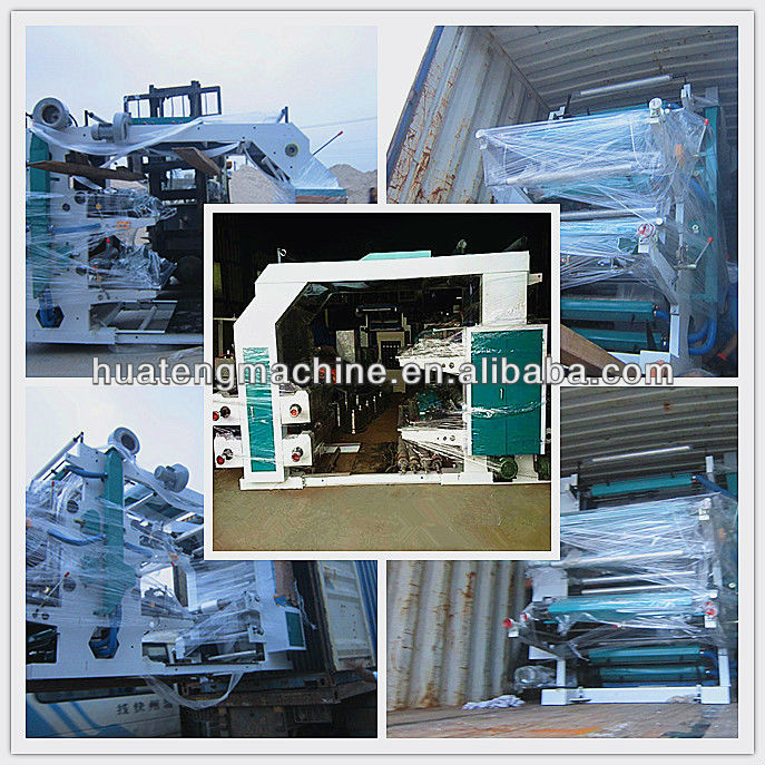 4 color Flexographic Film Printing Machine printer