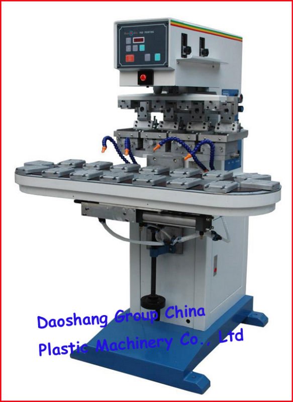 4 color Four-colors pad printing machine