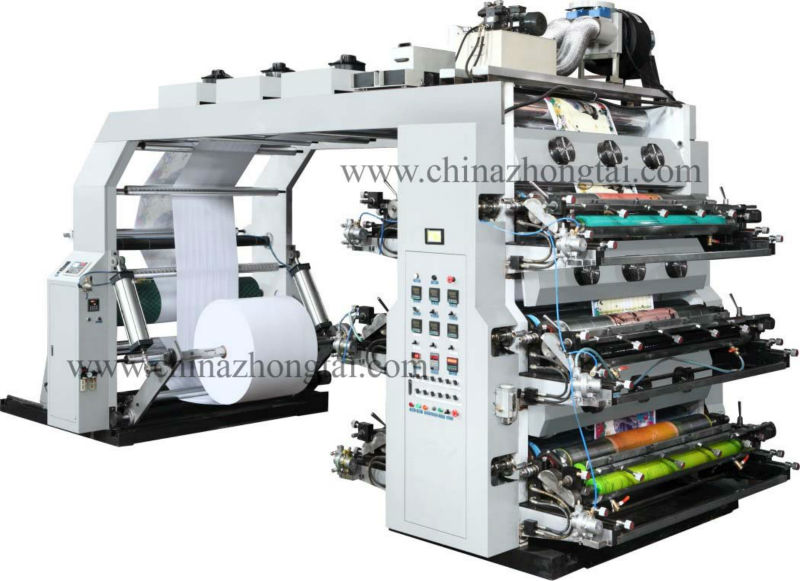 4 Colors High Speed Flexographic Paper Printing Machine (HYT Series)