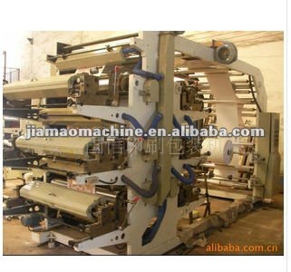 4/Four Colors Copy Paper Roll to Roll Printing Machine