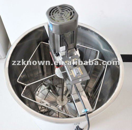 4 frame electrical stainless steel honey extractor / honey centrifuge