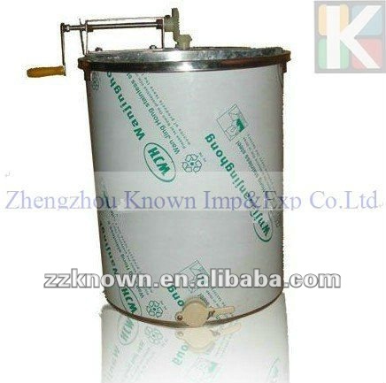 4 frames manual honey extractor