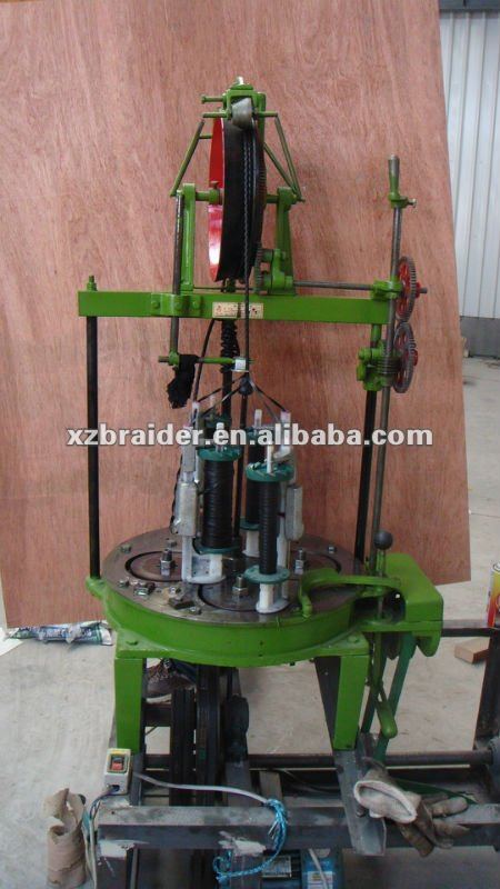 4 spindles leather cord braiding machine