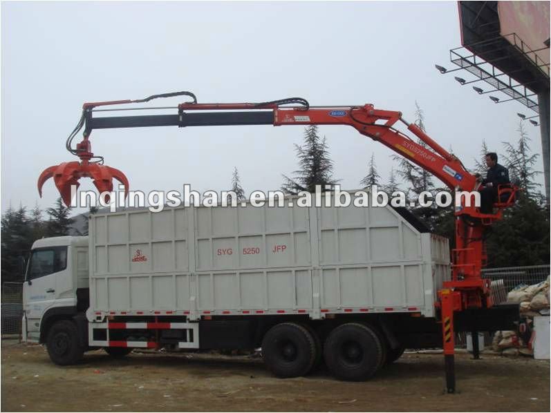 4 TON CARGO CRANE KNUCKLE BOOM BULK CRANE