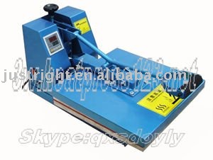 40*60 cm flatbed t-shirt heat press machine CE certificate