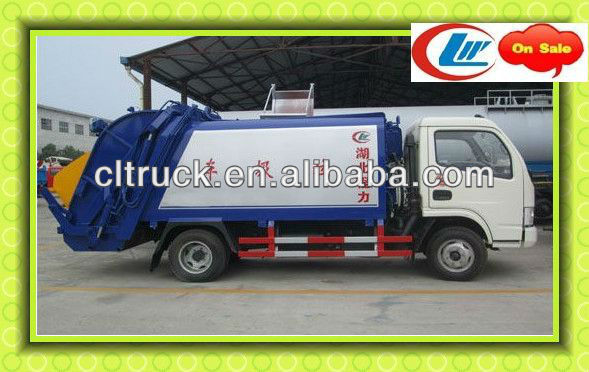 4000L garbage compactor truck manufacturer