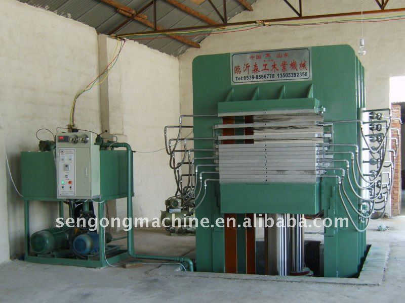 400T hot press machine