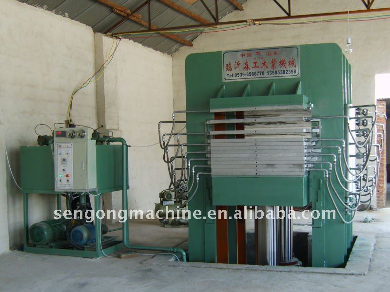 400T hot press machine