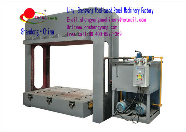 400T upside pressure pre-press/pre press /Woodworking Machinery/hydraulic veneer press machinery