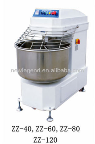 40L/50L/ 60L/70L/80L/120L2/40L spiral dough maker mixer