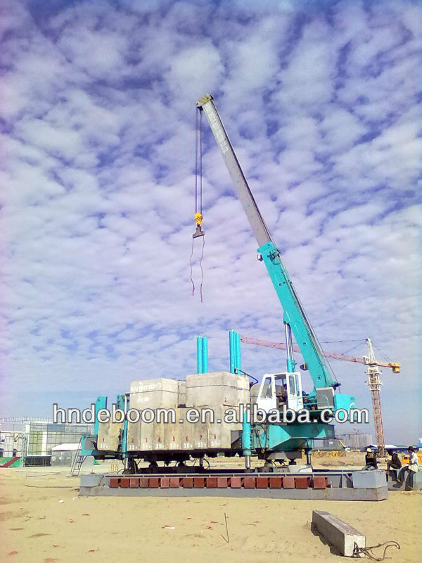 420 Tons of hydraulic pile driver