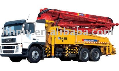 43m truck mounted concrete pump (XCMG HB43)