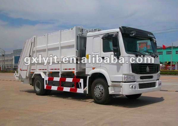 4x2 HOWO Rubbish trucks