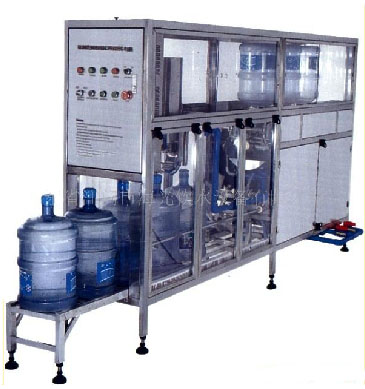 5 gallon barrel washing, filling and capping machine