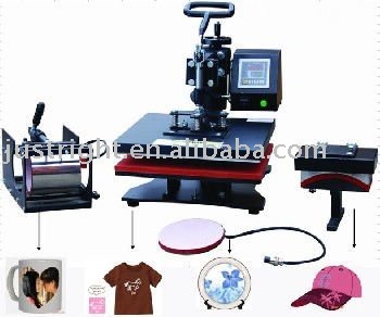 5 in 1 combo Heat Press Machine 29*38cm CE certificate