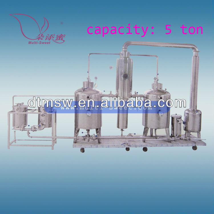 5 tons fully encolosed backflow honey thickening and filtering machine