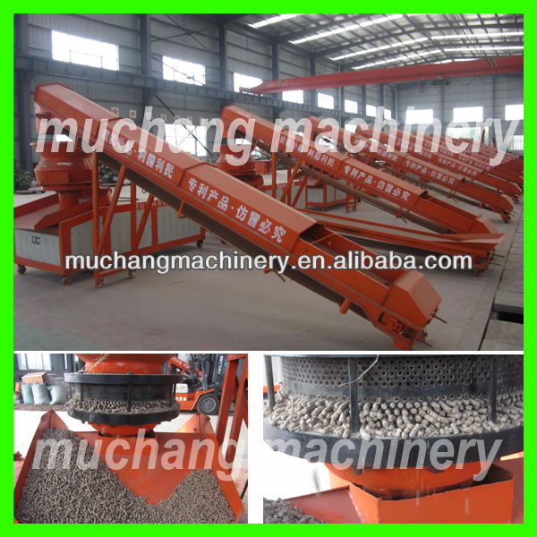 500-1200kg/h biomass straw pellet machine