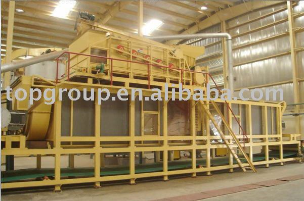 5000m3year wood particle board line