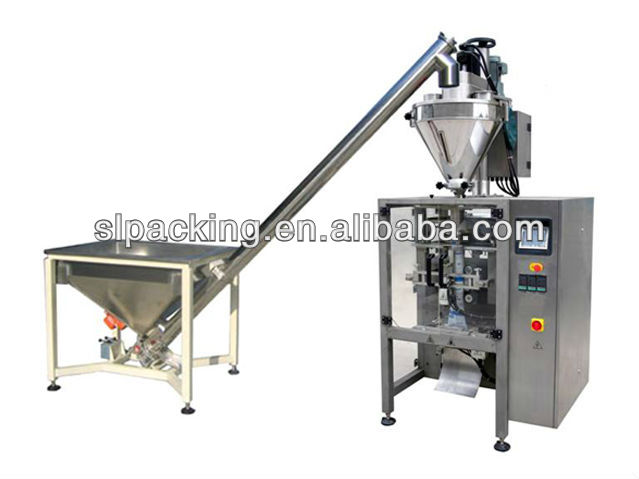 500g-1000g Powder Automatic Vertical Packaging Machinery With Auger Filler