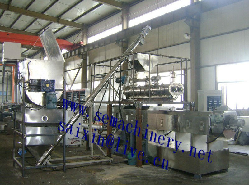 500kg/h Auomatic Pet Food Processing Line