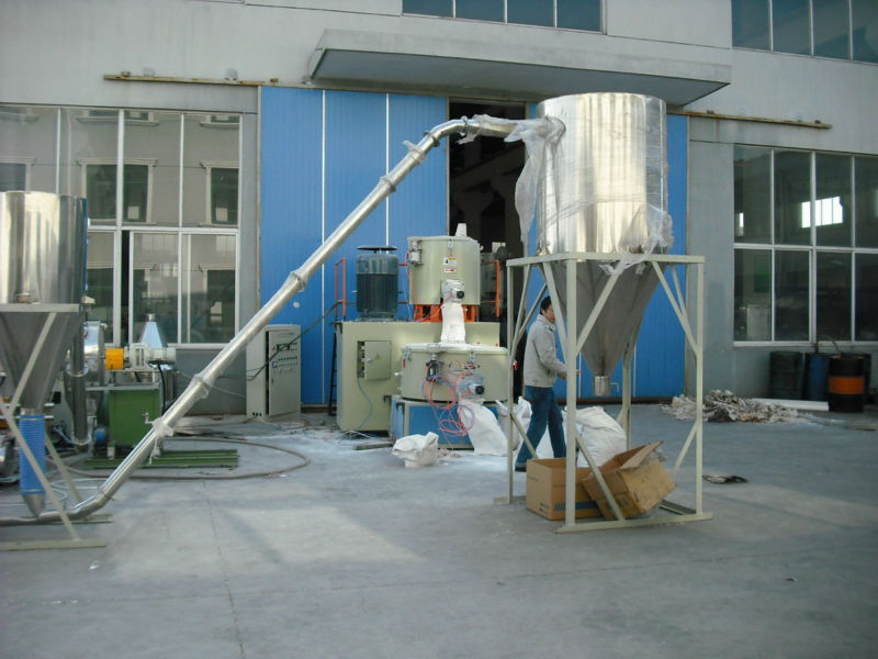 500KG plastic recycling granulating line