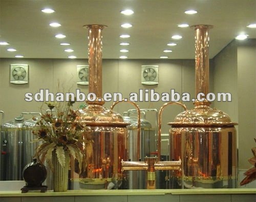 500L-10ton per day Capacity Hotel Beer Brewery Equipment