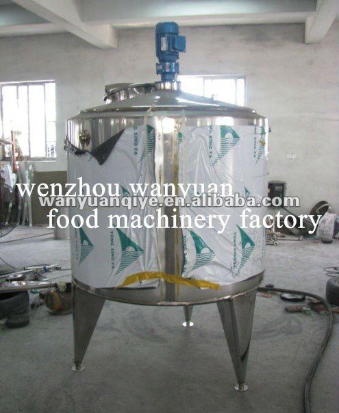 500L fruit juice mixng tank dispensing vessel