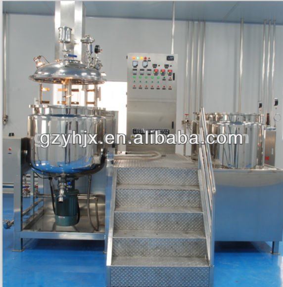 500L Hydraulic Vacuum Homogeneous Emulsifier