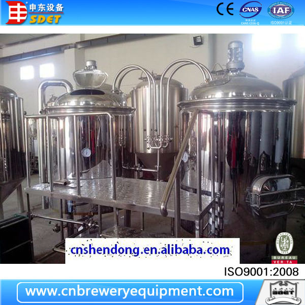 500L Micro Beer Brewing Equipment (CE Certificate)