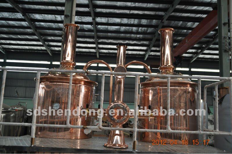 500L Turnkey Micro Beer Brewing Equipment, Beer Brewing System