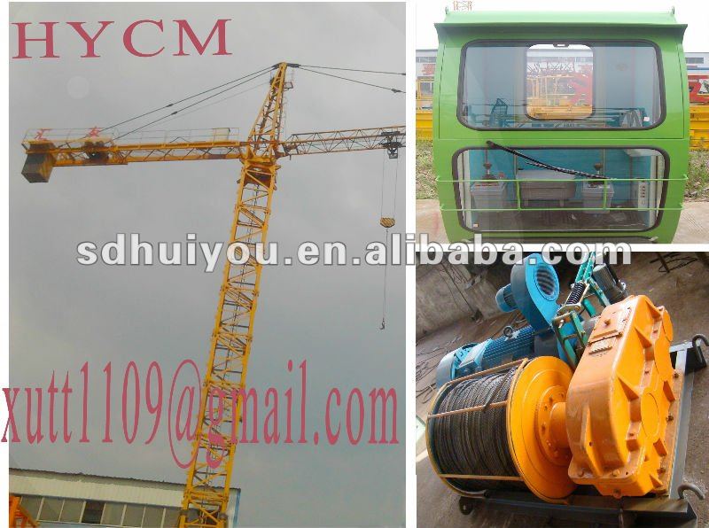 50m,Hydraulic Tower Crane