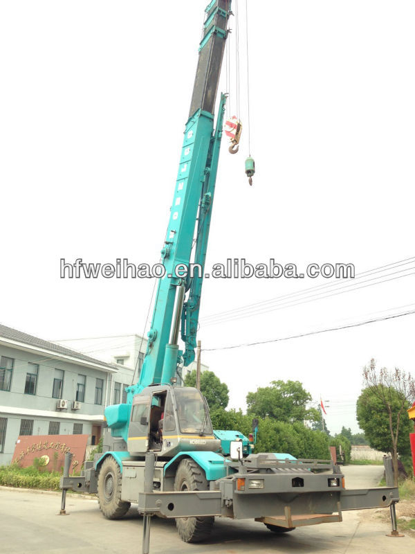 50Ton used rough terrain crane