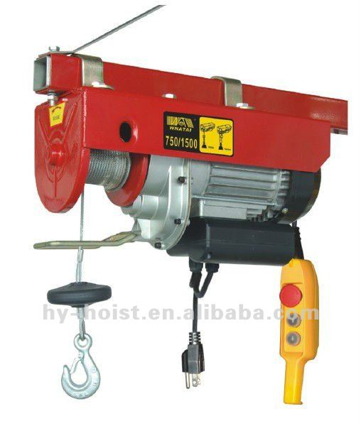 550/1100,750/1500,1000/2000LBS Electric cable Hoist