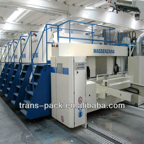 6 Color Corrugated Box Making Machine