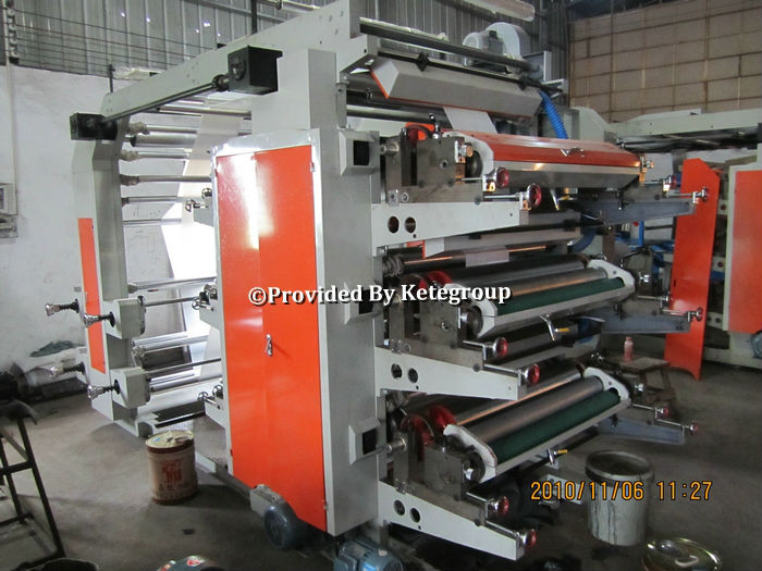 6 Color Flexographic Printing Machine