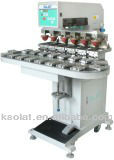 6 Color Hardware Pad Printer with Conveyor