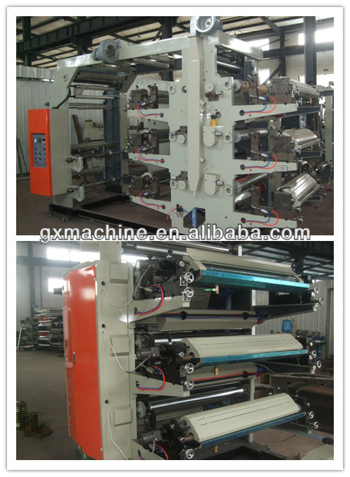 6 color printing machine/ flexo printing machine