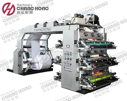 6 Colors Stack Flexographic Printing Machine(CH886)