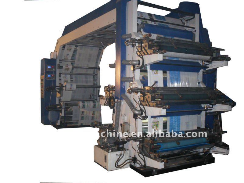 6 Colour LDPE Film Flexo Printing Machine(CH886)