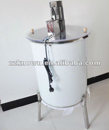 6 frames electrical stainless steel honey extractor