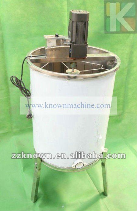 6 frames electrical stainless steel honey extractor