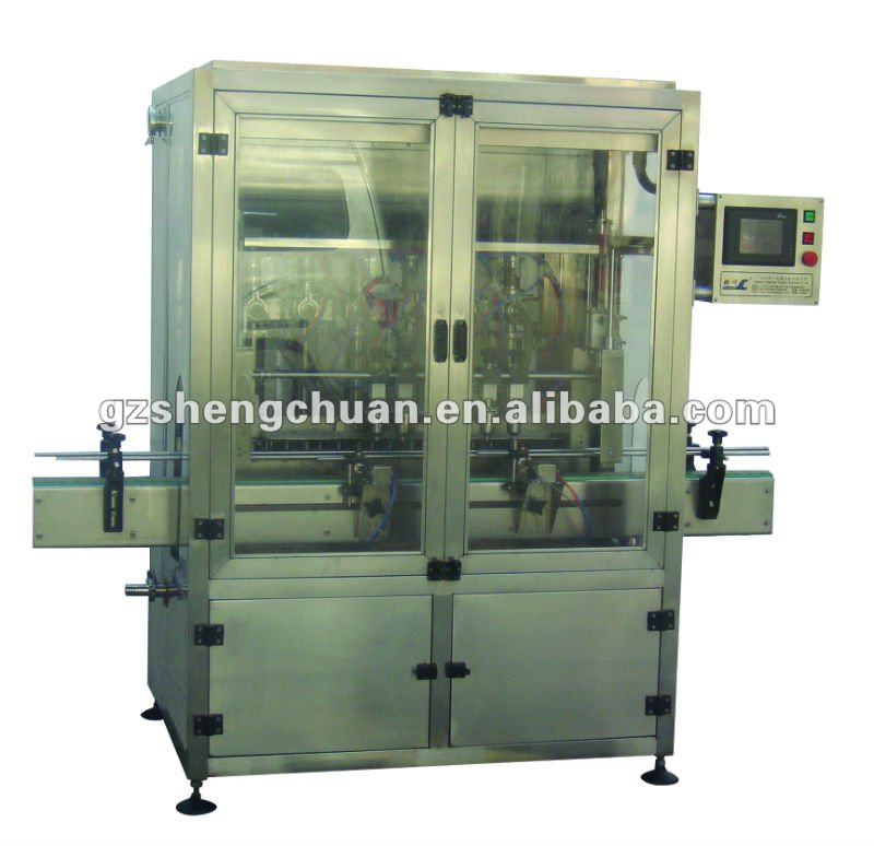 6-head Automatic thick sauce filling machine