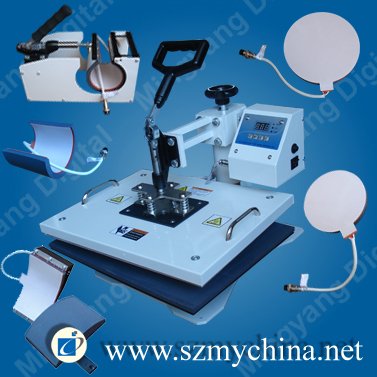 6 in 1 sublimation heat press machine