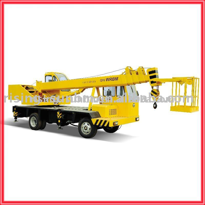 6 ton mobile mini truck crane