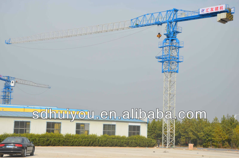 6 tons Flat top tower crane / Topless tower crane