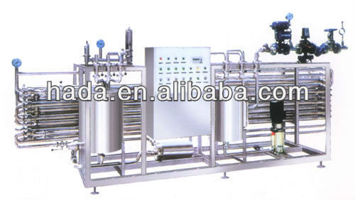 6000L per hour Tubular UHT Sterilizer